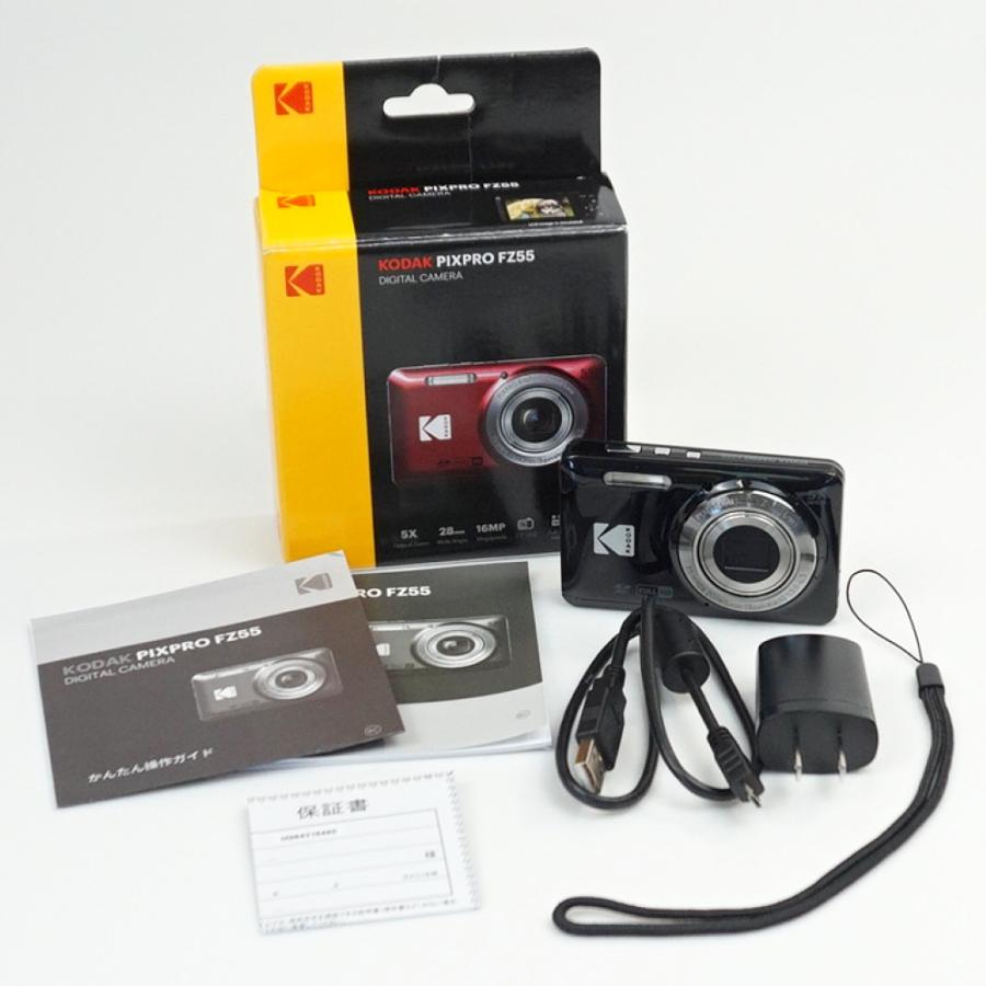 Kodak（コダック） FZ55 PIXPRO デジタルカメラ ブラック 黒 液晶