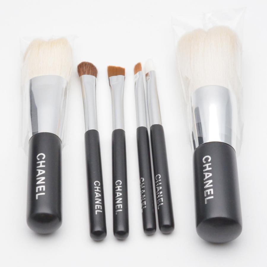 CHANEL（シャネル） レ ミニ ドゥ ポーチ＆ブラシセット ブラック 黒