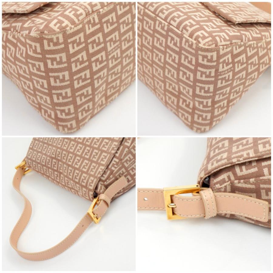 FENDI（フェンディ） ズッキーノ マンマバケット ピンク系 ゴールド