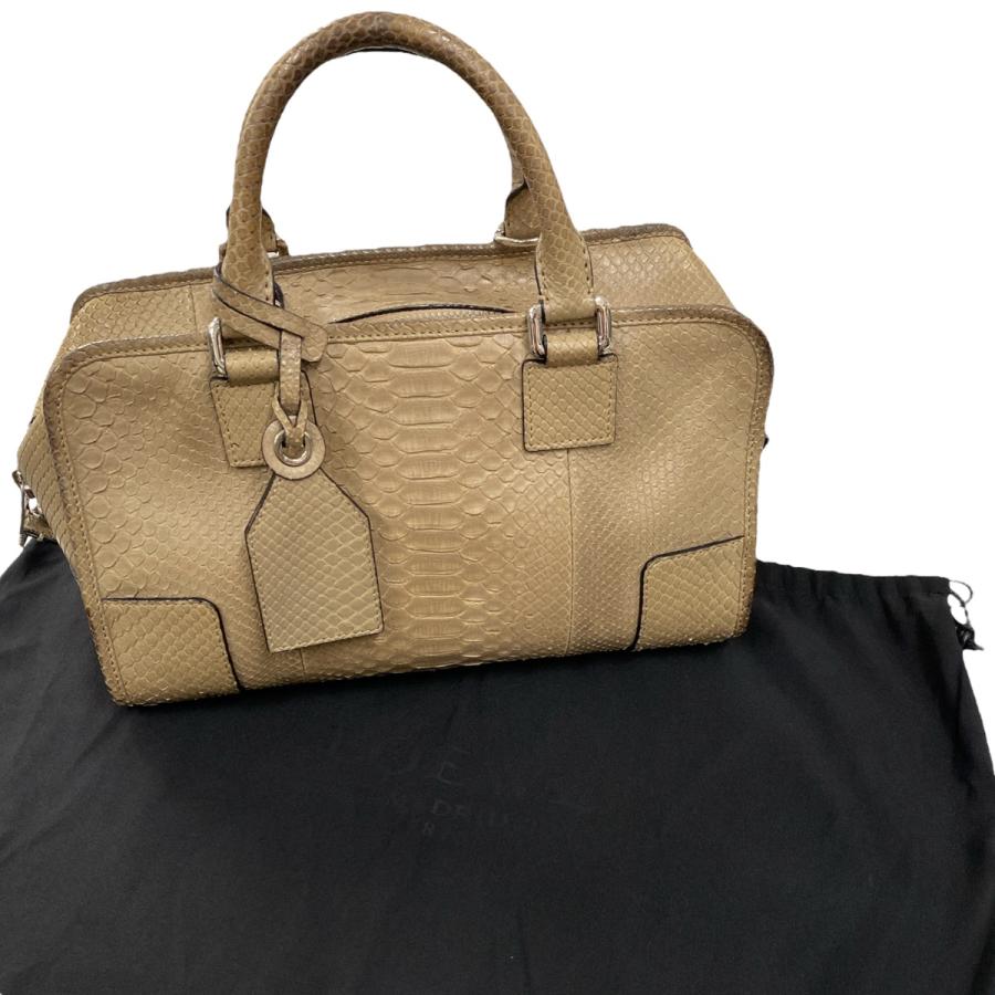 LOEWE（ロエベ） 【中古】｜LOEWE アマソナ28 パイソンレザー