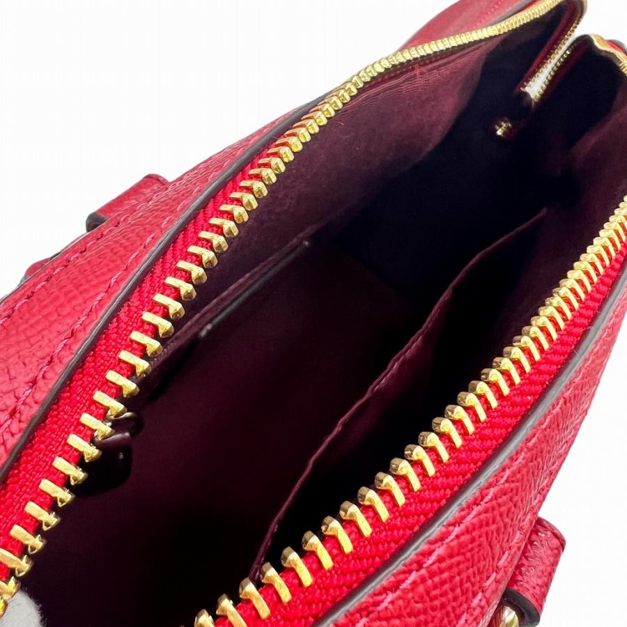 COACH（コーチ） F79946 2WAY ショルダーバッグ 赤 ハンドバッグ