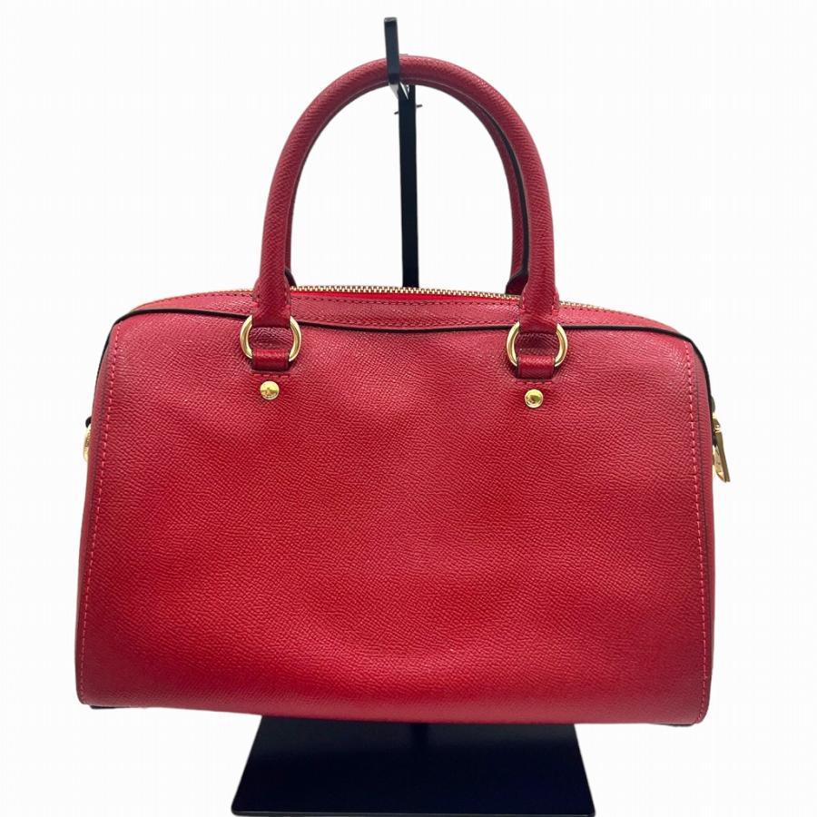 COACH（コーチ） F79946 2WAY ショルダーバッグ 赤 ハンドバッグ