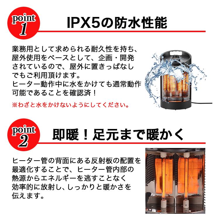 電気ストーブ ラウンドヒーター Chrester クレスター 最新モデル HEAT