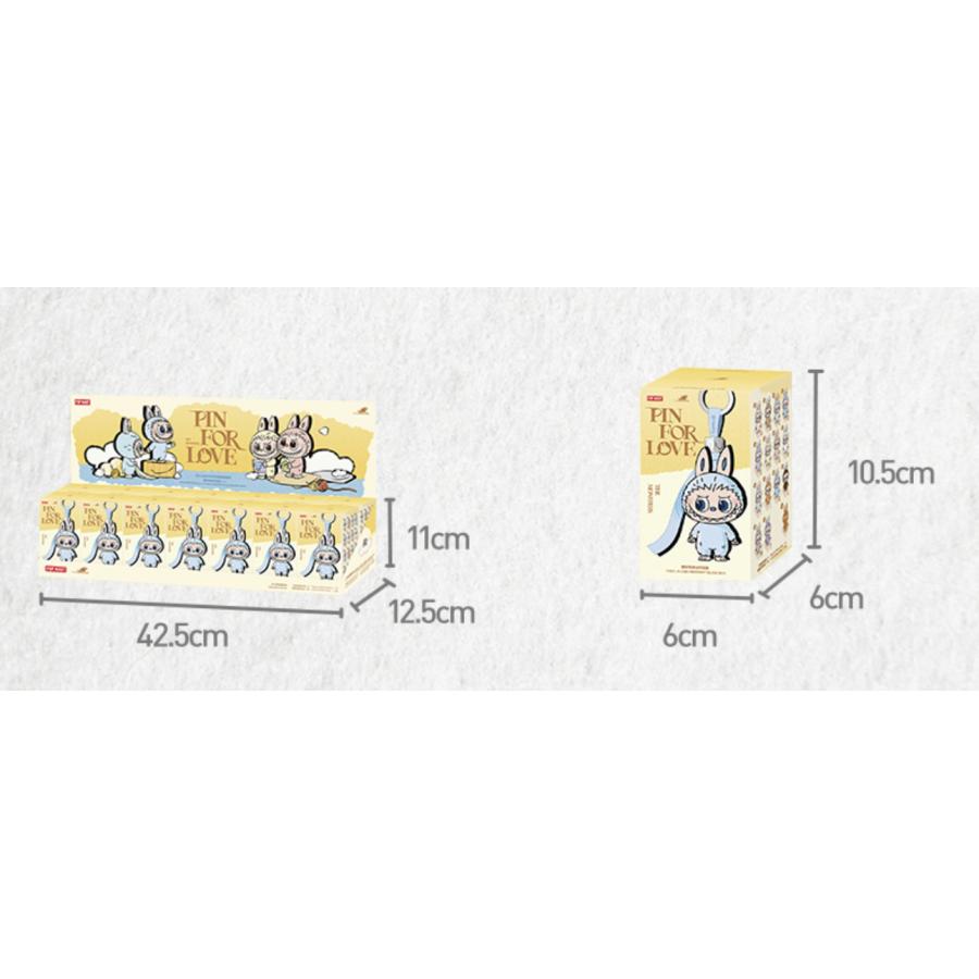 POP MART THE MONSTER PIN FOR LOVE シリーズ ぬいぐるみ【3ピース