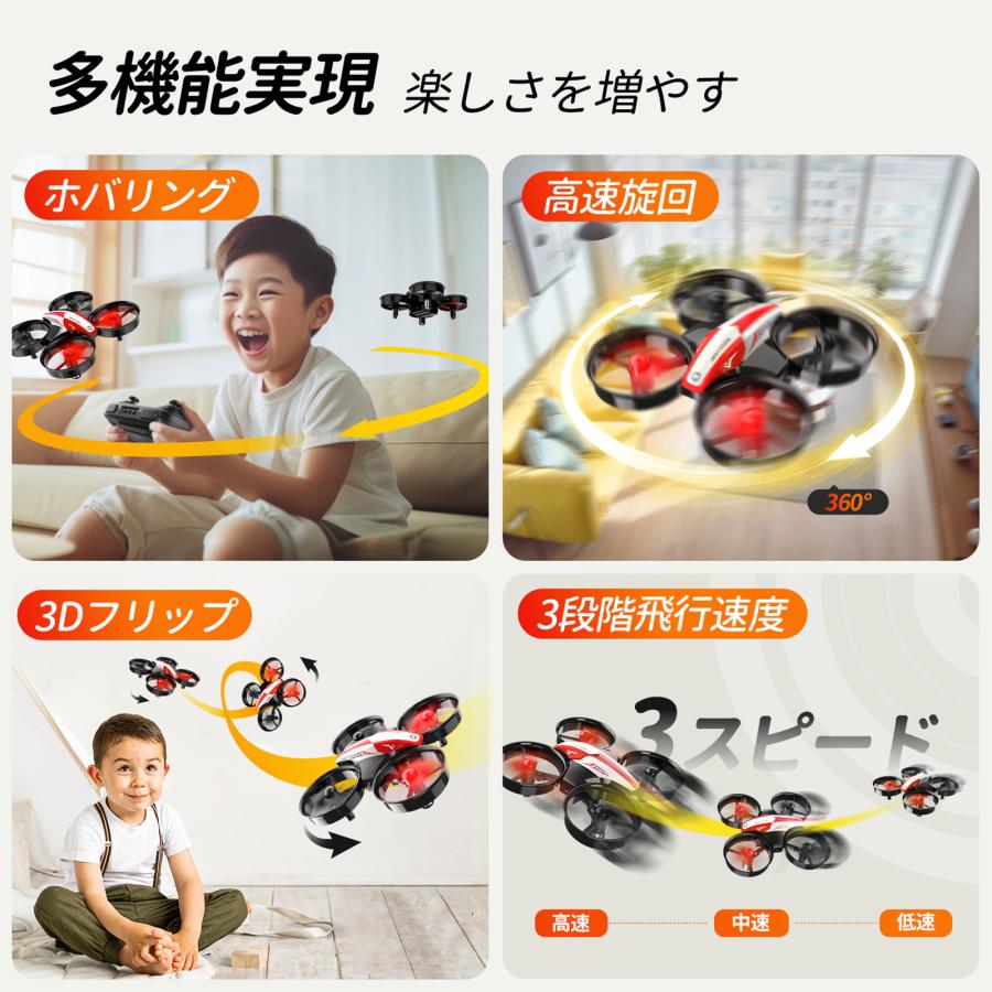 HOLY STONE ドローン 子供向け 免許不要 室内 小型 100g未満 初心者