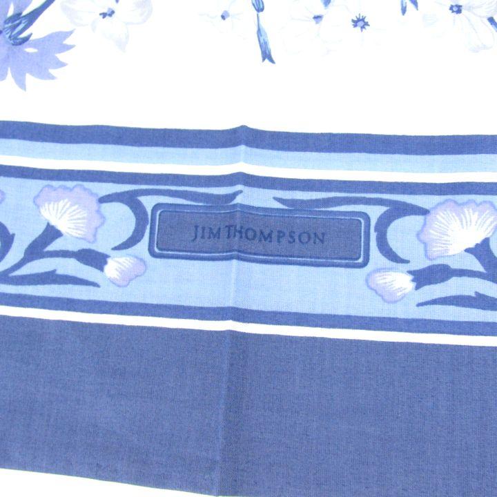 ジムトンプソン（JIM THOMPSON） ハンカチ 未使用 花柄 コットン タイ