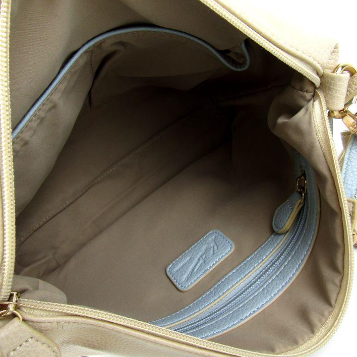 Kitamura（キタムラ） ショルダーバック ミニポーチ付き レザー 鞄