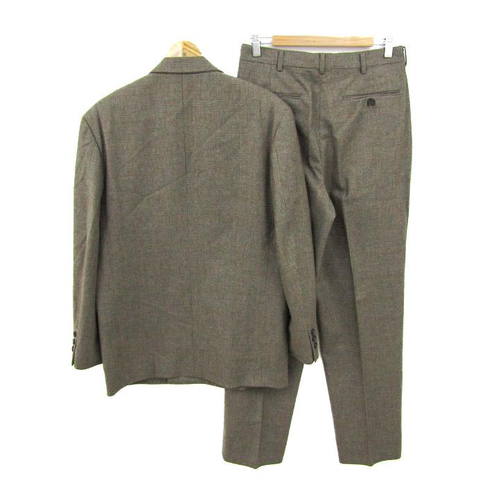 パパス スーツ セットアップ ウール100% ジャケット パンツ 上下セット