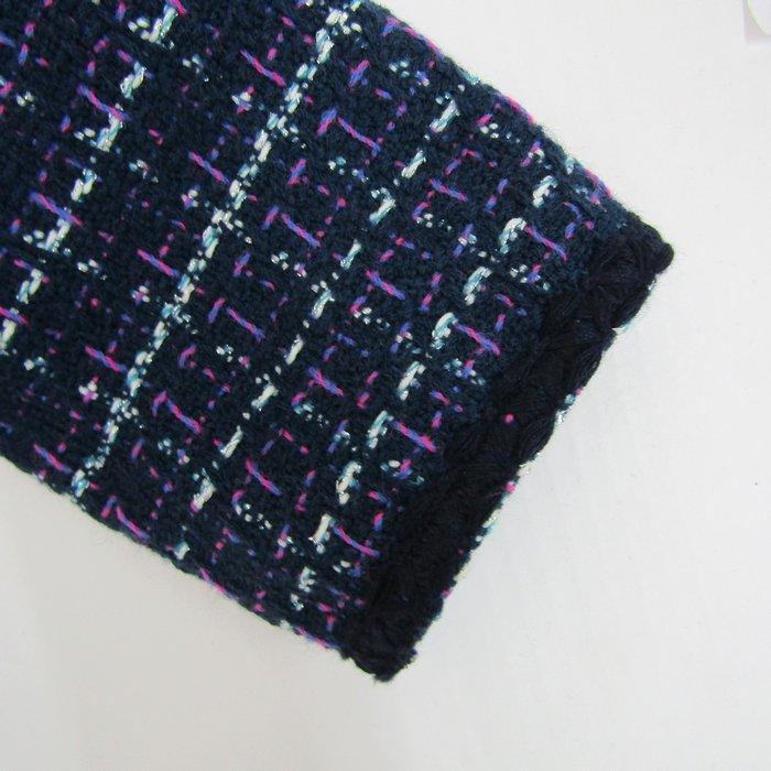 Leilian（レリアン） ノーカラーツイードジャケット アウター