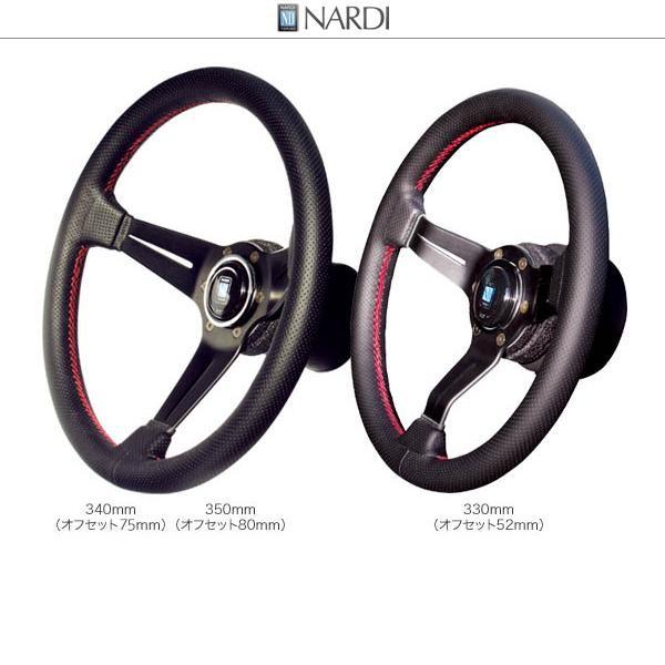 NARDI ナルディ N771 ウッド&BKスポーク ディープコーン ステアリング
