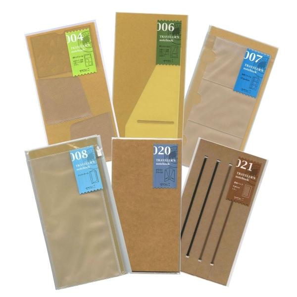 トラベラーズノート レギュラーサイズリフィル クラフトファイル 14332