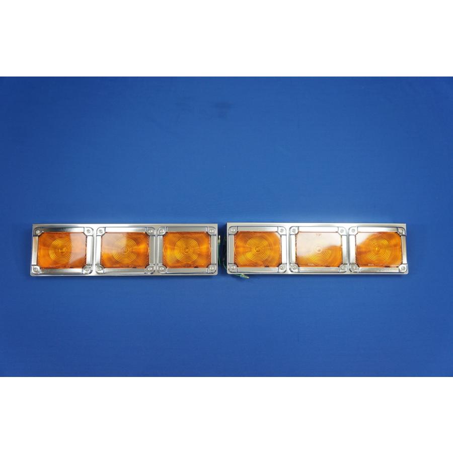 バス用 3連ウインカー左右セット アンバー : トラックショップケンズ