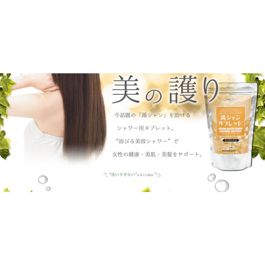 湯シャンタブレット シャワーヘッド+タブレット10錠入り ノー