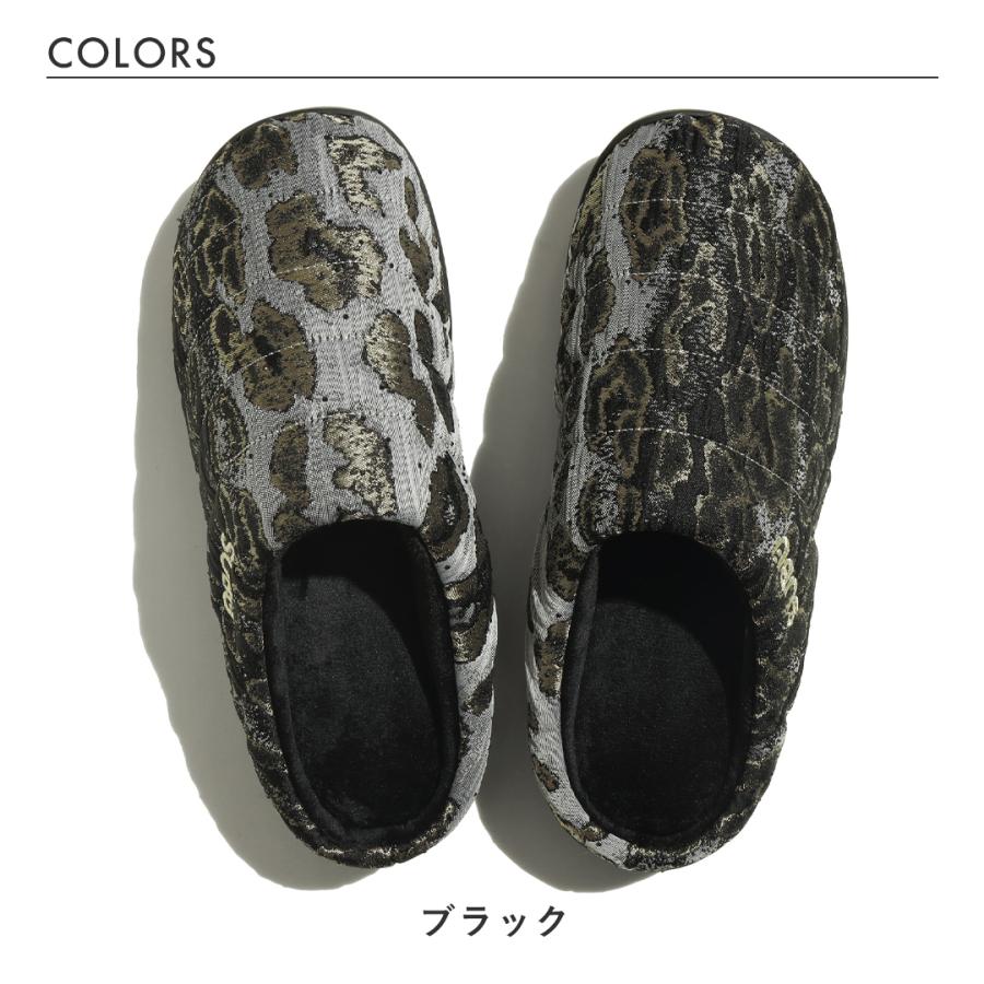 SUBU（スブ） DOTS SHADOW JACQUARD ドット 内ボア 中ボア レディース