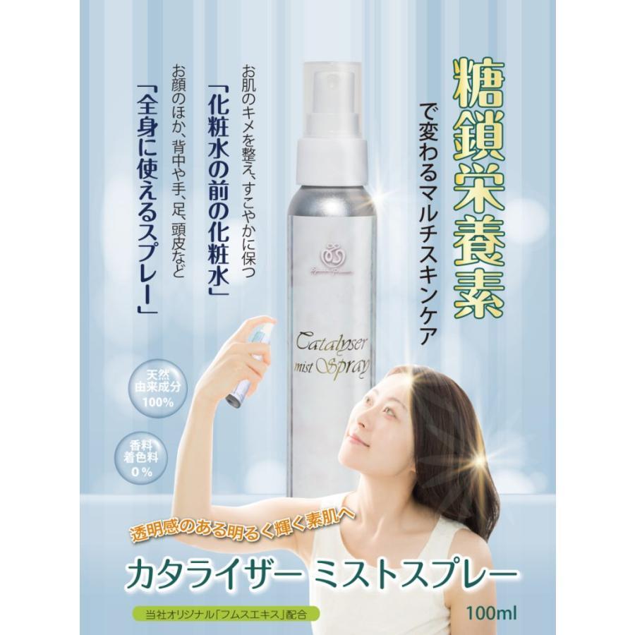 カタライザー ミストスプレー 100ml 2本セット 天然ミネラルエキス