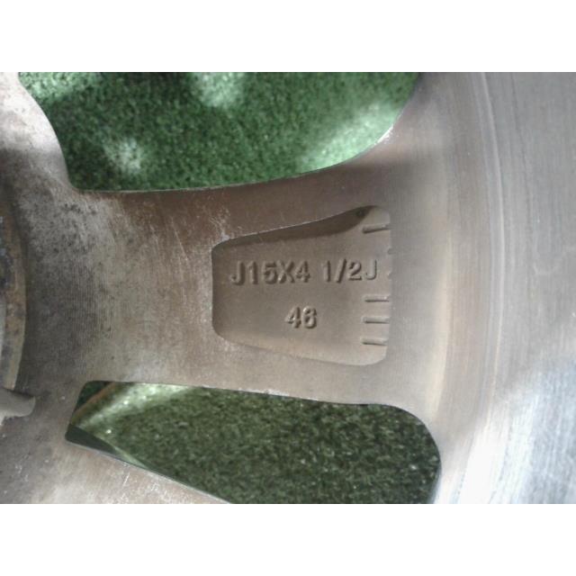 日産 B21A デイズルークス 純正 15インチ 15×4.5J アルミホイール 1本