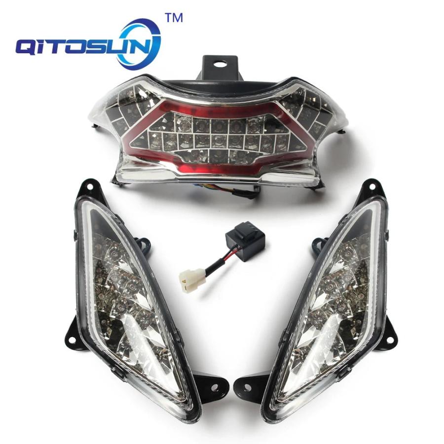 オートバイ パーツ テールライト テールランプ LED ウインカー セット