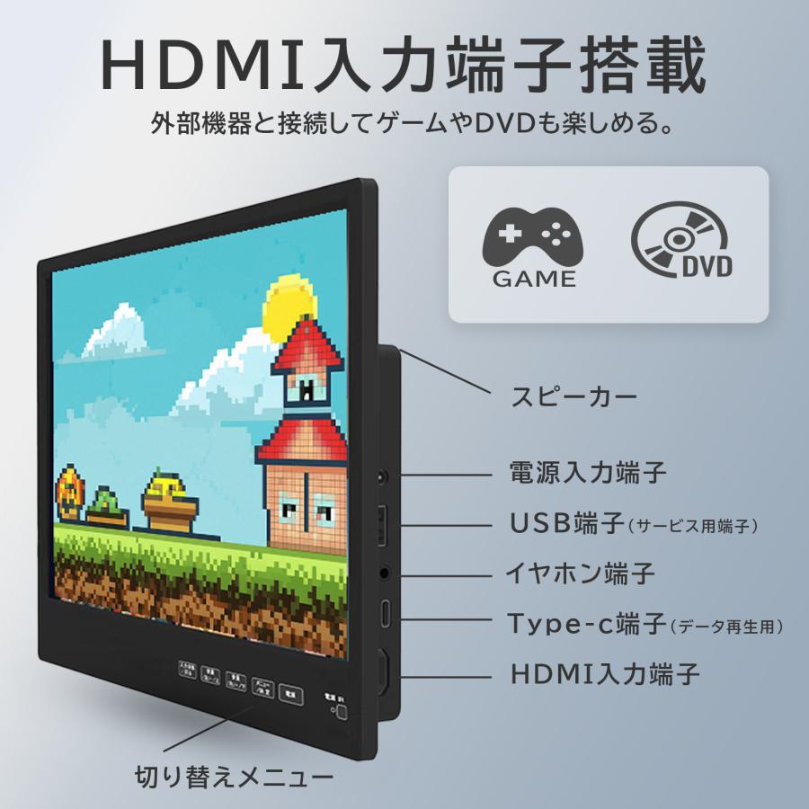 KEIYO リアモニター 11.6インチ IPSパネル搭載 Android TV 音声