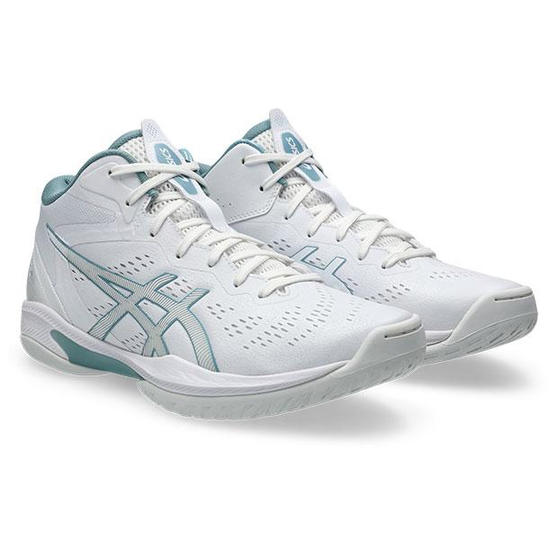 ASICS（アシックス） 爆買!! ゲルフープ V16 ホワイト×ライトスチール