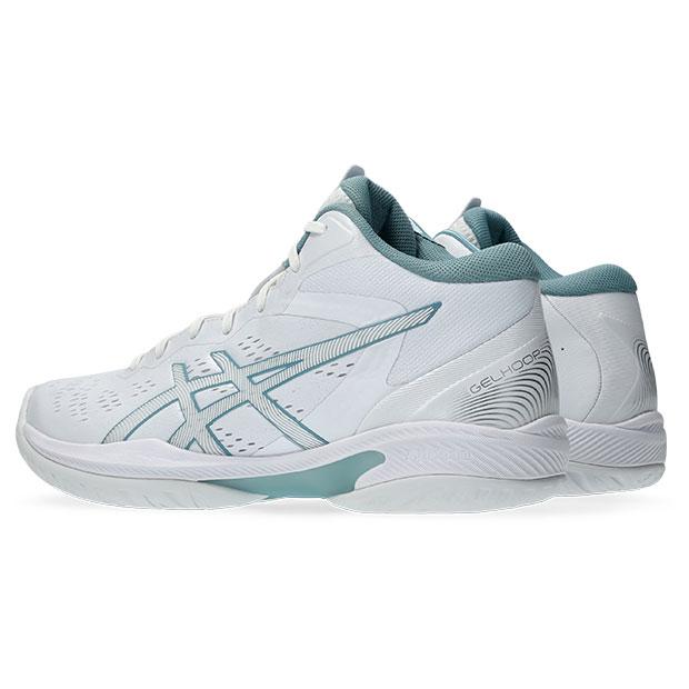 ASICS（アシックス） 爆買!! ゲルフープ V16 ホワイト×ライトスチール