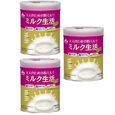 森永乳業 ミルク生活プラス 300g×3 大人のための粉ミルク 優良配送