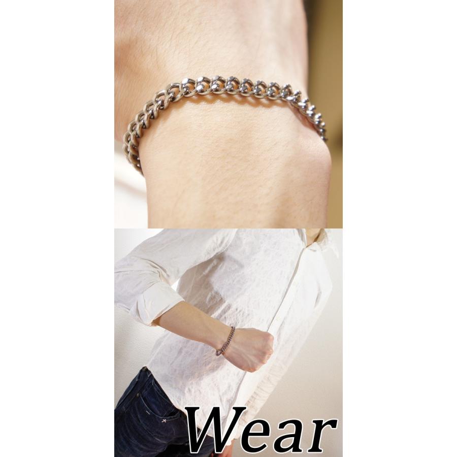 Phiten（ファイテン） チタンチェーン ブレスレット M | 17cm チタン