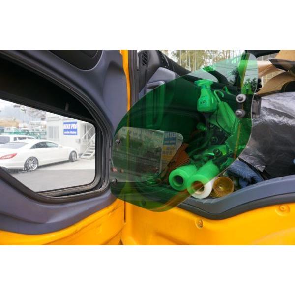 17プロフィア用 安全窓内窓用グリーン 透明 : トラックショップケンズ