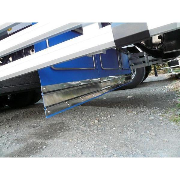 2t標準用 1670mm 3分割EVA ブラック 2mm 泥除け ウロコステンセット