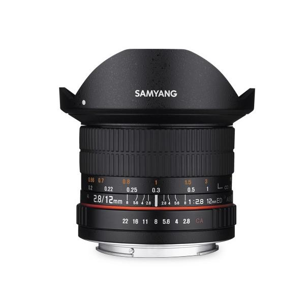 SAMYANG（サムヤン） 即配 12mm F2.8 ED AS NCS FISH-EYE マイクロ