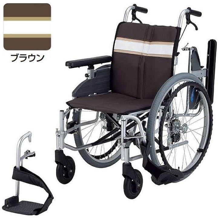 日進医療器 車椅子 車いす 自走用 モジュラー式 NA-3DX UL-511654