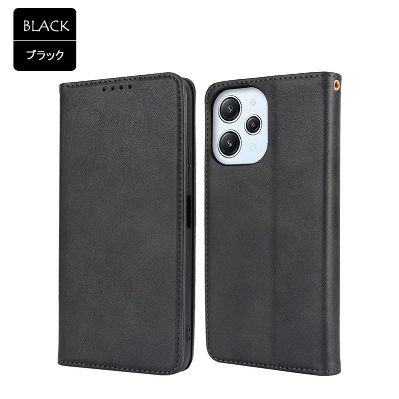 Redmi 12 5G ケース 手帳型 KF レザー カバー A401XM XIG03 耐衝撃