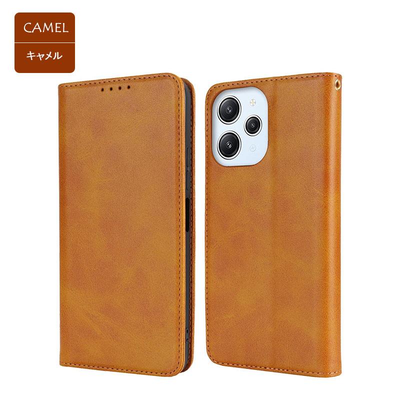 Redmi 12 5G ケース 手帳型 KF レザー カバー A401XM XIG03 耐衝撃