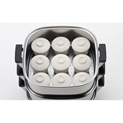 桃印 角蒸し器 3段29cm PE18-0ステンレス IH対応 ステンレス製 業務用