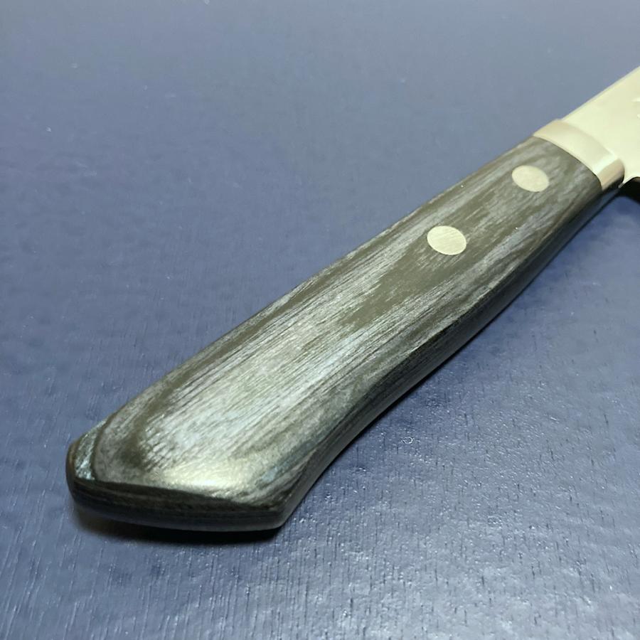 訓平作 三徳 包丁 170mm 彩流 積層ダマスカス V金10号 紺柄 ギフト