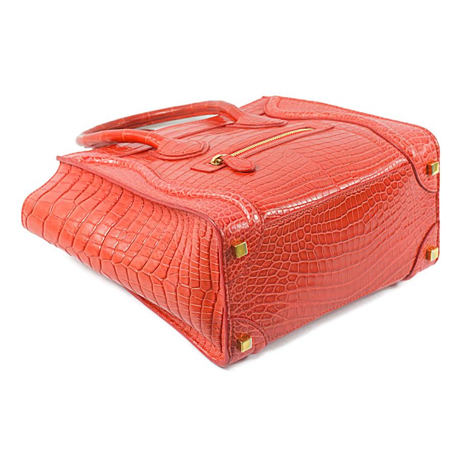 CELINE（セリーヌ） 美品 超希少 豪華 マット クロコダイル