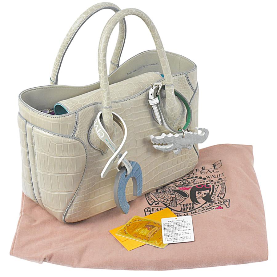 Civinile チビナイル 未使用品 チビナイル クロコダイル トートバッグ