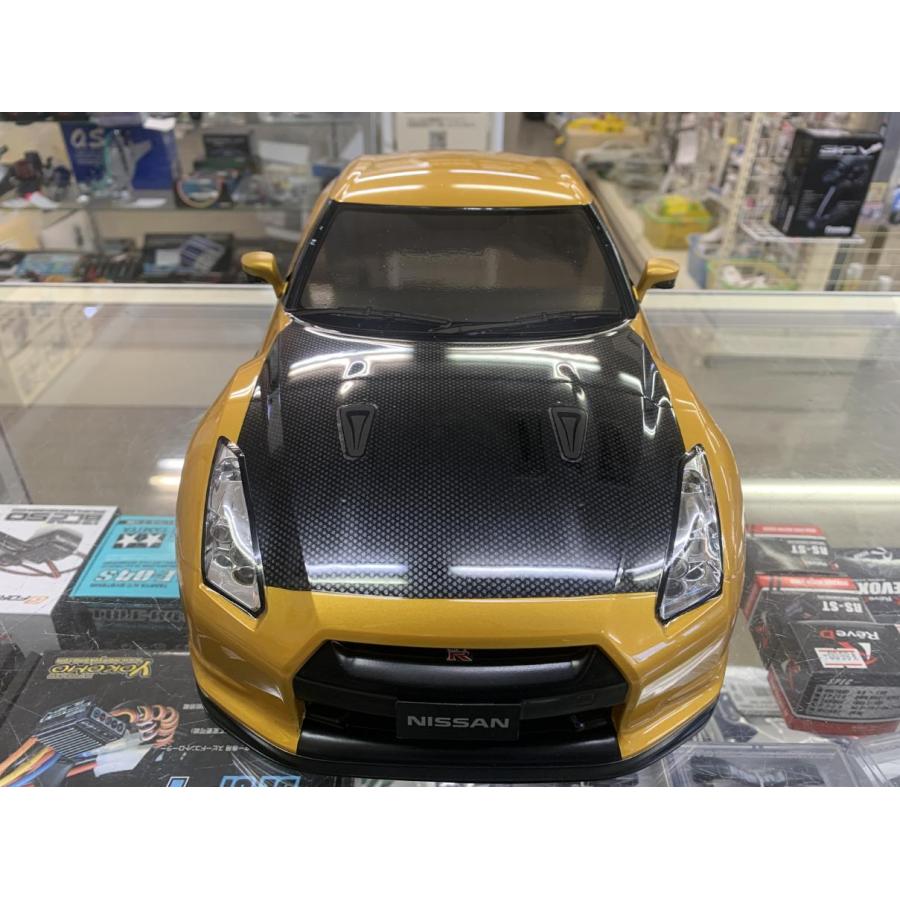 当店オリジナル塗装済みボディ タミヤ 1/10 NISSAN GT-R(R35) 装済み