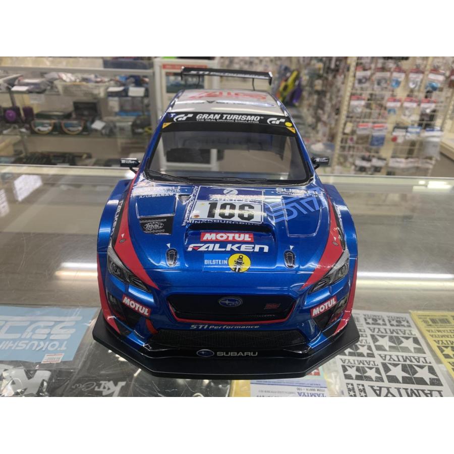 当店オリジナル塗装済みボディ タミヤ 1/10 SUBARU WRX STI NBR