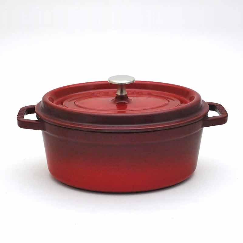 Staub（ストウブ） ピコ・ココット オーバル23cm（1102306）＜チェリー