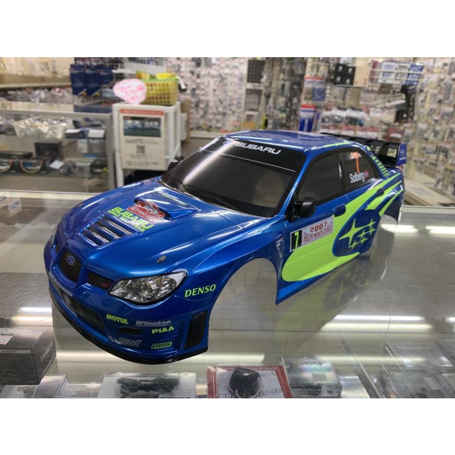 当店オリジナル塗装済みボディ タミヤ インプレッサ WRC '07