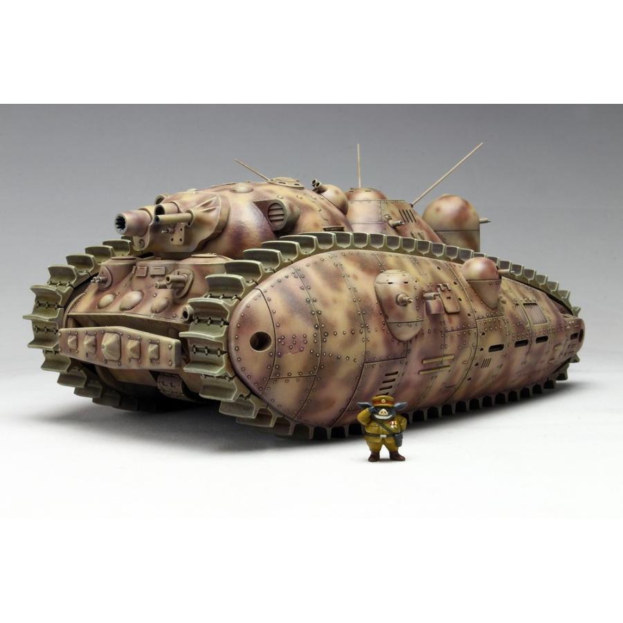 1/72スケールプラモデル 夢の多砲塔戦車 悪役1号 短砲身 : キヤホビー