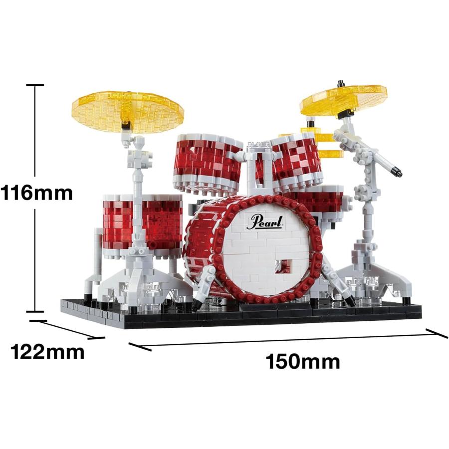 カワダ ナノブロック Pearl ドラムセット “マスターズ” NBM-056