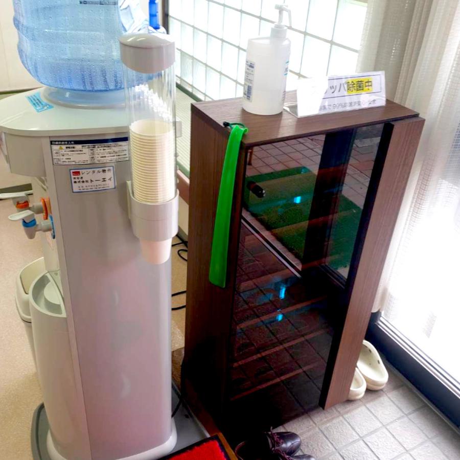 スリッパ消毒 殺菌 ラック KIYORACK 事務所などに スリッパ殺菌