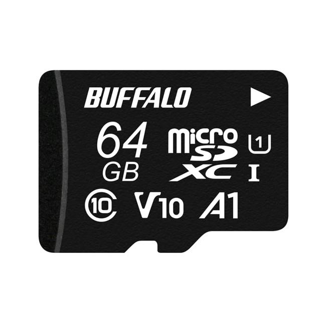 BUFFALO（バッファロー） BUFFALO microSDカード 64GB microSDXC V10