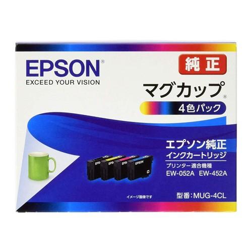 エプソン（EPSON） 純正品 インクカートリッジ マグカップシリーズ 4色