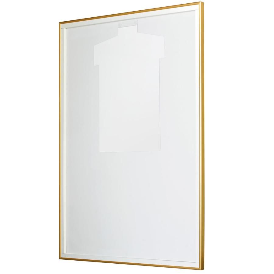 ソフケン(Sofken) アルミ額縁 ラクパネ3D ユニフォーム額 Lサイズ