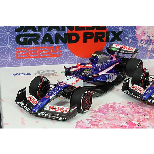 ミニチャンプス 1/43 ビザ キャッシュ RB F1 チーム VCARB 01 2024