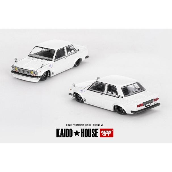 KAIDO HOUSE x TSM ミニGT 1/64 ダットサン ストリート 510 ニスモ V2