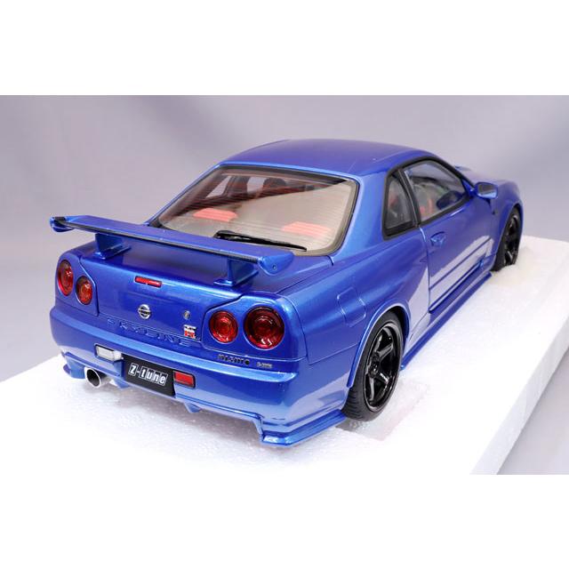 オートアート コンポジット 1/18 ニスモ R34 GT-R Z-tune ベイサイド