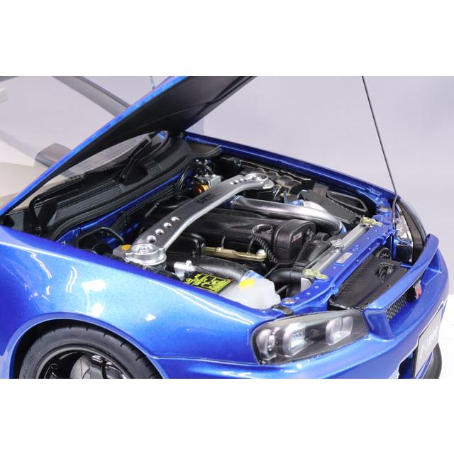 オートアート コンポジット 1/18 ニスモ R34 GT-R Z-tune ベイサイド